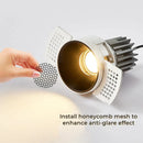 GobekUsa Adjustable Recessed LED Ceiling Downlight for GU10/MR16/MR11 Bulbs