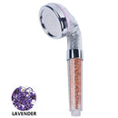 GobekUsa Aroma Shower Head: Vitamin Lemon Lavender Rose Scent High Pressure Water Filtration
