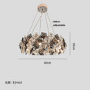 GobekUsa Crystal Dimmable LED Chandelier in Gold and Silver Finishes