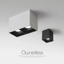 GobekUsa LED Adjustable Angle Spotlight Ceiling Lights for Background Wall and Aisle