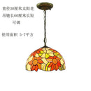 GobekUsa Baroque Tiffany Pendant Light Stained Glass Chandelier for Home Dining Room E27
