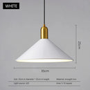 GobekUsa Black Gold LED Pendant Lights for Home Restaurant Loft Bar Industrial Decor