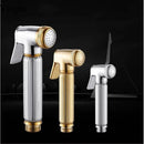 GobekUsa Brass Handheld Bidet Sprayer Set for Bathroom Faucet - Shower Gun Kit