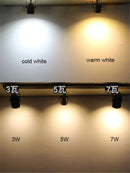 GobekUsa Industrial Mini Ceiling Spotlights - Retro Adjustable Bronze Lamps