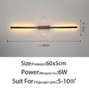 GobekUsa LED Mirror Wall Lamp for Modern Minimalist Decor