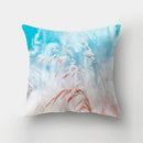 GobekUsa Butterfly Flower Pillow Case: Colorful Animal Landscape Sofa Cushion Cover