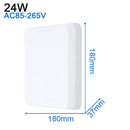 GobekUsa LED Ceiling Light: Modern Ultra-thin Panel, 6-48W, Surface Mounted for Living Room
