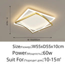 GobekUsa LED Chandeliers Lights Dimming Modern Luminaire for Home Decor