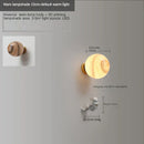 GobekUsa Astronaut Moon Wall Lamp: Creative 3D Printing Light for Kids' Bedroom.