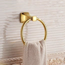 GobekUsa Gold Bathroom Hardware Set for Towels, Paper, Brushes, and More
