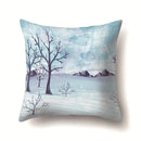 GobekUsa Christmas Deer Snow Pillow Case