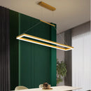 GobekUsa Gold Aluminum LED Chandelier Acrylic Deco Design for Bedroom Kitchen Island