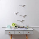 GobekUsa Bird Ceramic Pendant Wall Decor Gold Seagull Wild Goose Modern Home