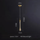 GobekUsa Gold Crystal Pendant Light Chandelier for Living Room Kitchen LED Art Deco