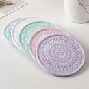 GobekUsa Diatomite Round Coasters: Absorbent, Colourful, Fashionable Drink Mats