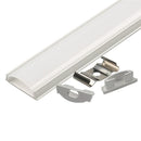 GobekUsa 0.5m/1m Flexible U Aluminum Profiles for LED Strip Lights