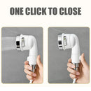 GobekUsa 3 Modes White Water Faucet Handheld Shower Nozzle for Bathroom and Kitchen