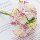 GobekUsa Carnation Stamen Silk Flowers for Home Decor, Wedding, DIY, Gifts