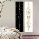GobekUsa Lunar Eclipse Moon Phase Tapestries Psychedelic Wall Hanging