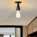 GobekUsa Industrial Water Pipe LED Wall Lamp for Home Decor