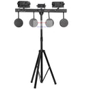 GobekUsa 4-in-1 LED Light Stand: Par, Derby, Strobe, Wash, Laser Effects - Ideal for Bars & Discos