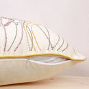 GobekUsa Dandelion Floral Yellow Pillow Cover for Home Decor