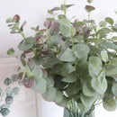 GobekUsa Large Eucalyptus Artificial Leaves Wall Decor for Home Shop Garden Party