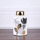 GobekUsa Country Ceramic Vase: Floral Home Decor Jar for Living Room & Dining Table
