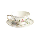 GobekUsa Coffee & Tea Set: Cup, Saucer, Pot, Milk, Sugar, Plate, Tray, Teaware