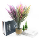 GobekUsa Lavender Vase: Artificial Flowers Home Decor Wedding Decorative Flower Pot