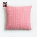 GobekUsa Knitted Rhombus Pillowcase: Super Soft Throw Pillow Cover for Home Decor