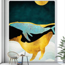GobekUsa Abstract Animal Tapestry Wall Hanging for Home Décor and Bohemian Style