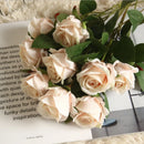 GobekUsa Dried Roses Artificial Flowers for Home Decor and Weddings