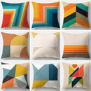 GobekUsa Geometric Stripe Patchwork Pillow Case | Home Decor Sofa Cushion Cover