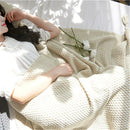 GobekUsa Knitted Woolen Ball Blanket - Super Warm Cozy Sofa Throw Blanket