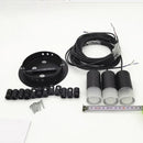 GobekUsa Black Minimalist LED Wall Lamp for Bedroom and Living Room