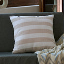 GobekUsa Linen Stripe Cushion Cover - 45x45cm & 30x50cm Home Decor for Living Room