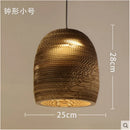 GobekUsa Chinese Paper Honeycomb Pendant Lights Cardboard Personalized Home Decor Luminaire