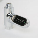 GobekUsa LED Shower Thermometer with Temperature Display - Baby Safe Heat Gauge