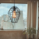 GobekUsa Birdcage Diamond Ceiling Pendant Light Chandelier for Home Living Room Decor