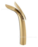 GobekUsa Gold Brass Basin Faucet | Single Handle Mixer Tap for Bathroom Sink
