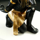 GobekUsa Egyptian Cat & Dog God Wine Rack: Modern Home Decoration Figurines & Holder