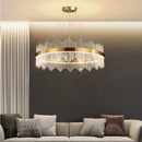 GobekUsa Crystal Chandelier Pendant Light Modern Luxury Dining Room Bedroom Lamp