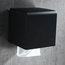 GobekUsa Aluminum Brushed Gold Toilet Paper Holder Rack Tissue Box - Bathroom Roll Storage