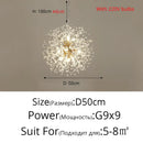 GobekUsa Gold/Silver LED Crystal Chandelier for Home Living Dining Study Hall Bedroom