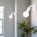 GobekUsa Adjustable Angle Bedside Wall Lamp Holder for Modern Indoor Sconces