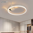 GobekUsa LED Chandelier: Modern Indoor Lighting for Bedroom, Study, Living Room - Luster Lamps