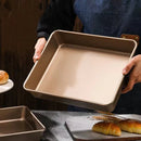 GobekUsa Carbon Steel Cake Baking Tray Non-Stick Bread Mold Bakeware