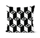 GobekUsa Geometric Black & White Pillowcase Set – Home Sofa Decoration Cushion