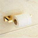 GobekUsa Gold Towel Ranger: Brass Wall Mounted Bathroom Accessory Rack